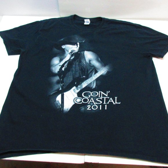Kenny Chesney Goin' Coastal 2011 Concert Double Sided Tour T-Shirt Size 2XL - Picture 1 of 3